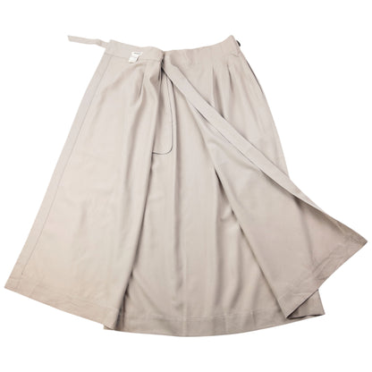Vintage Plantation By Issey Miyake Pleated Wrap Skirt Womens Size W24