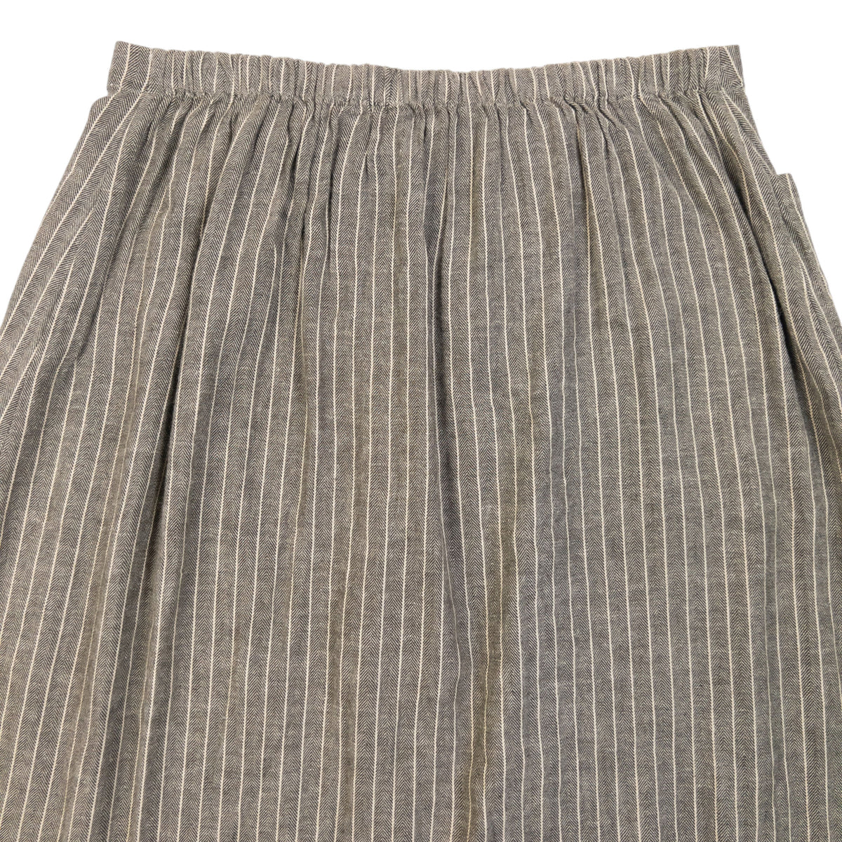 Vintage 90s Yohji Yamamoto Striped Skirt Womens Size M