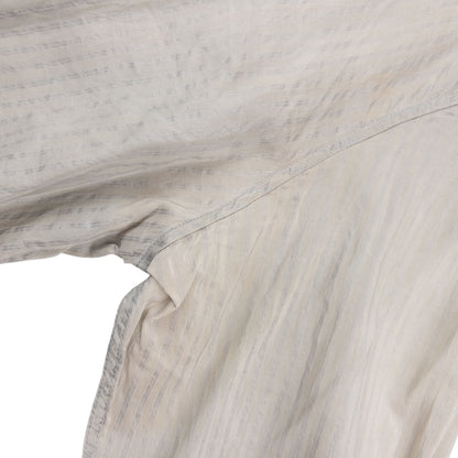 Vintage Gucci Striped Silk Long Sleeve Button Up Shirt Size M