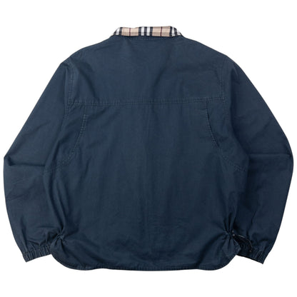 Vintage 2000s Burberry Nova Check Collar Zip Up Jacket Size L