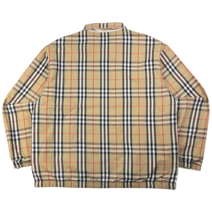 Vintage Burberry Nova Check Reversible Zip Up Jacket Size L