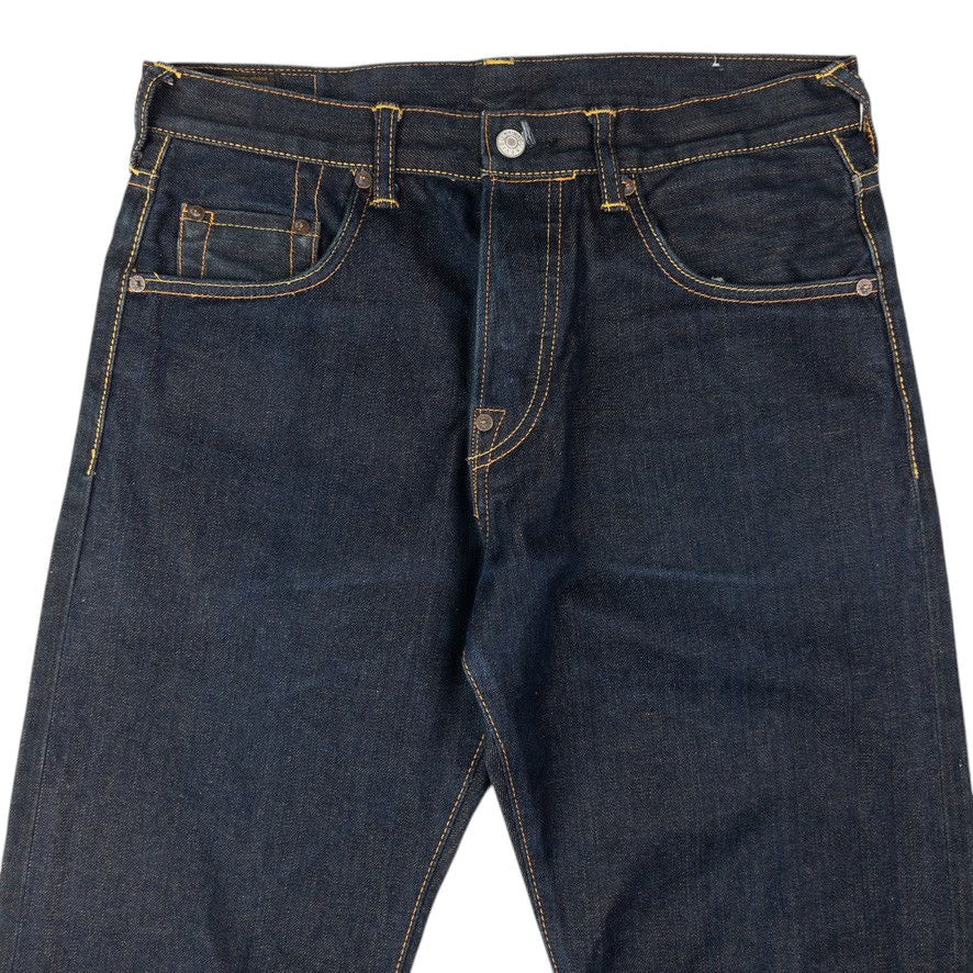 Vintage Evisu Double Dragon Gull Japanese Denim Jeans Size W31