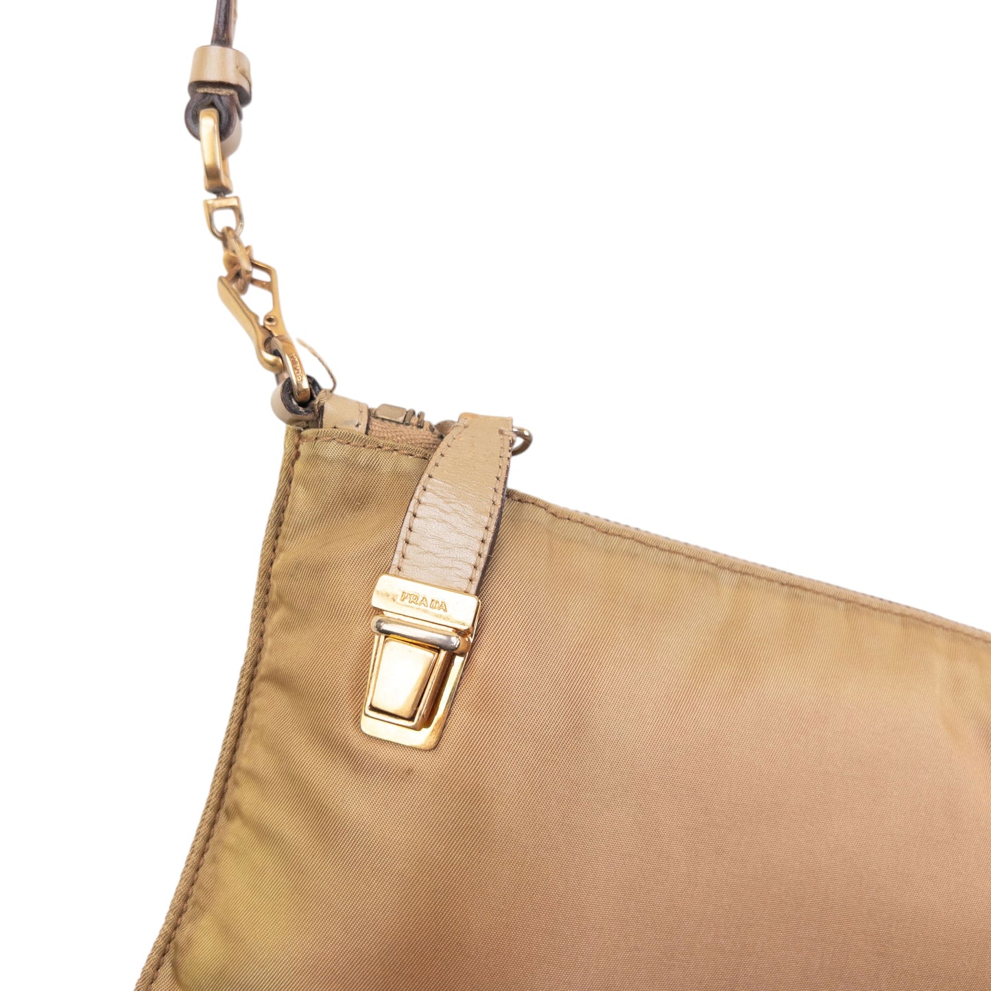 Vintage 2000s Prada Shoulder Clutch Bag