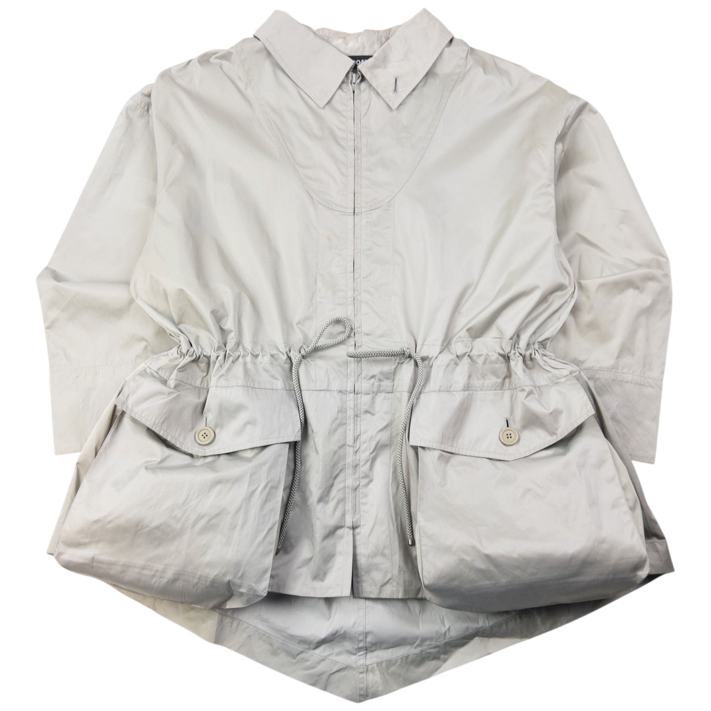 Vintage 90s Issey Miyake Windcoat Zip Up Rain Jacket Size L
