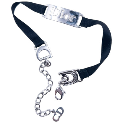 Vintage 2000s Dior By John Galliano Ribbon Bracelet