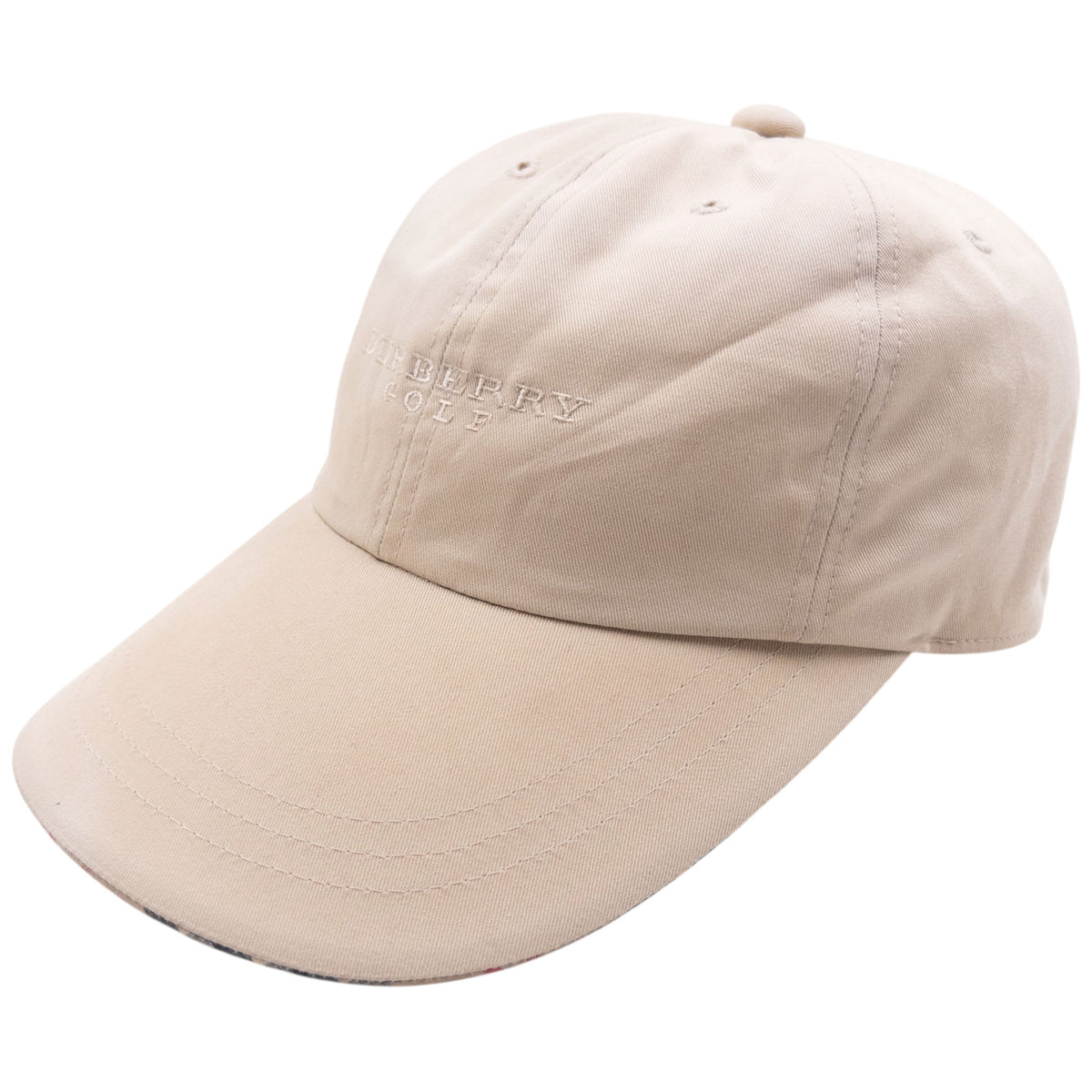 Vintage 2000s Burberry Golf Embroidered Hat