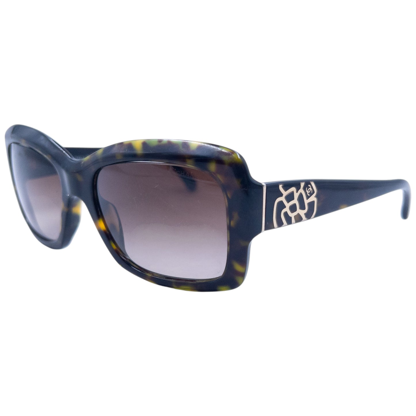 Vintage Chanel Tortoise Shell Sunglasses