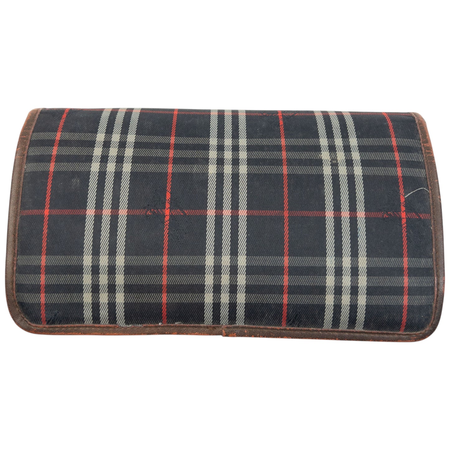 Vintage 90s Burberry Nova Check Clutch Bag