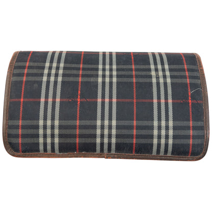 Vintage 90s Burberry Nova Check Clutch Bag