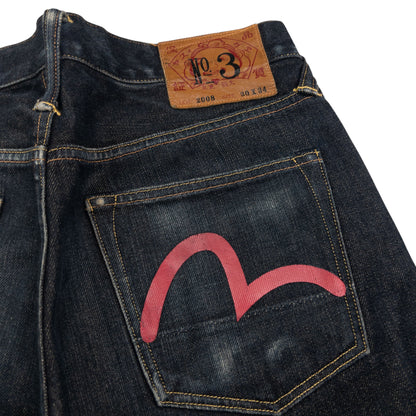 Vintage Evisu Double Gull Japanese Denim Jeans Size W30