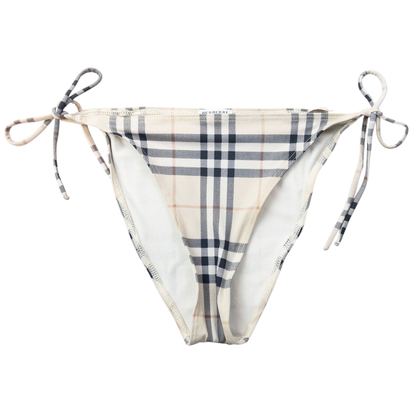 Vintage 2000s Burberry Nova Check Bikini Set Womens Size L