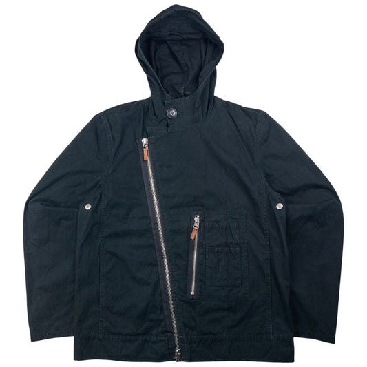 Vintage Polo Ralph Lauren Asymmetric Zip Up Jacket Womens Size S