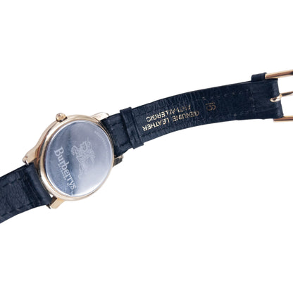 Vintage 90s Burberry Leather Watch