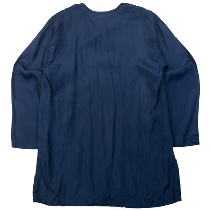Vintage 90s Comme Des Garçons Robe De Chambre Blouse Womens Size L