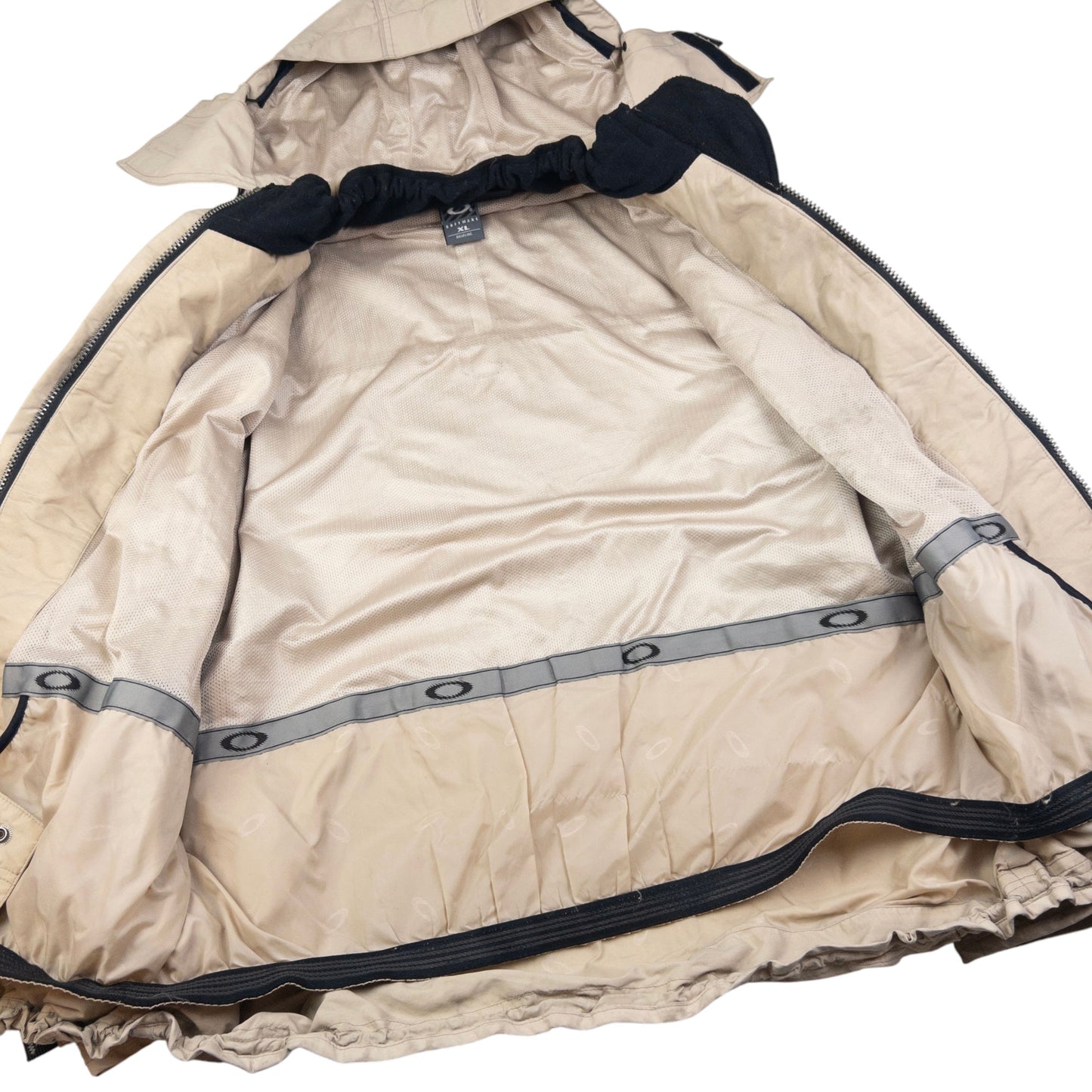 Vintage Oakley Zip Up Snowboarding Jacket Size XL