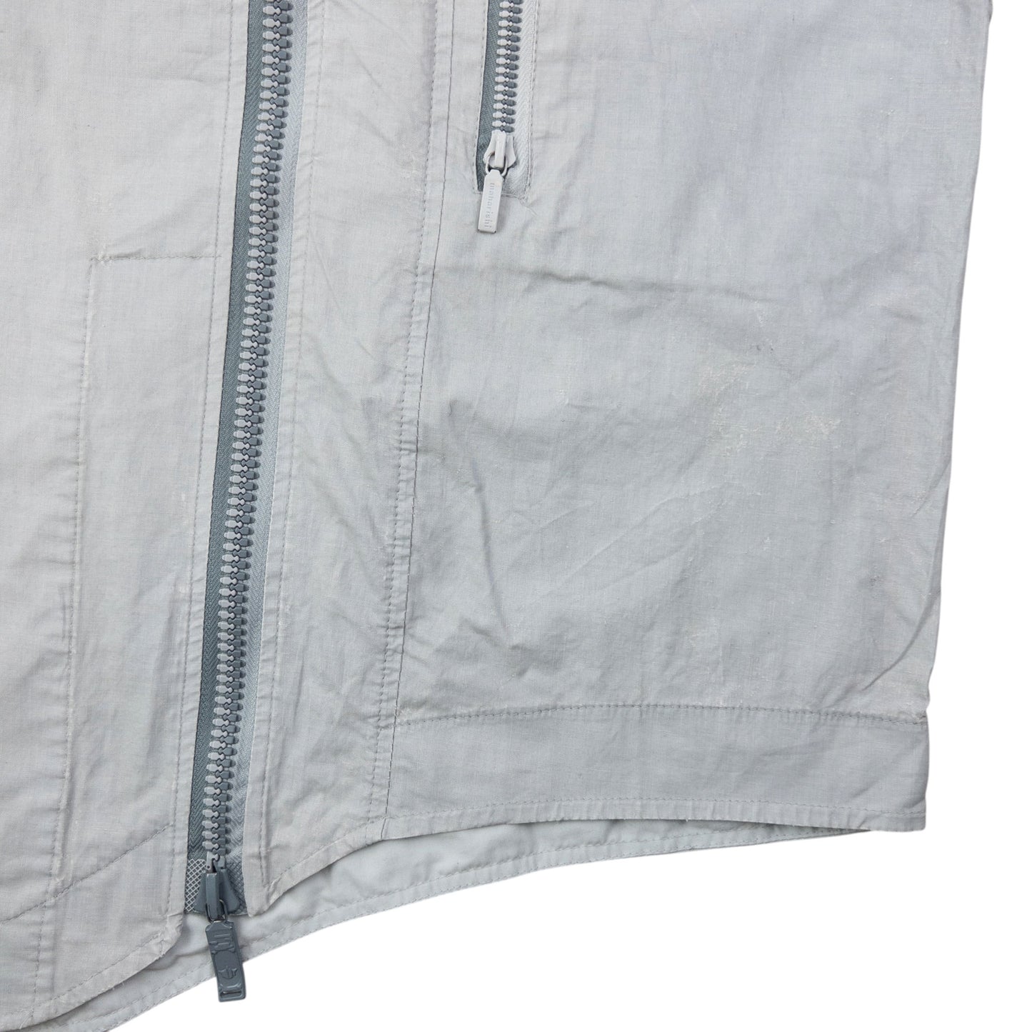 Vintage 1999 Maharishi Asymmetric Zip Up Gilet Size S