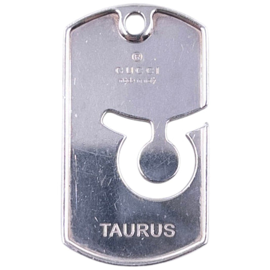 Vintage Gucci Silver Taurus Mini Pendant