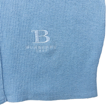 Vintage 90s Burberry Golf Lightweight Zip Top Womens Size L