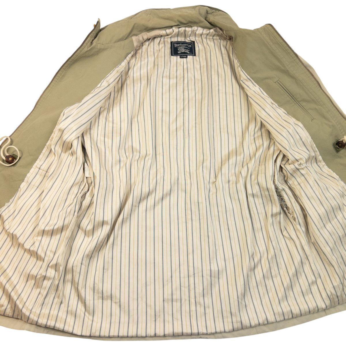 Vintage 90s Burberry Zip Up Jacket Size XL