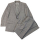 Vintage 90s Burberry Checkered Wool Jacket & Trousers Suit Set Size M