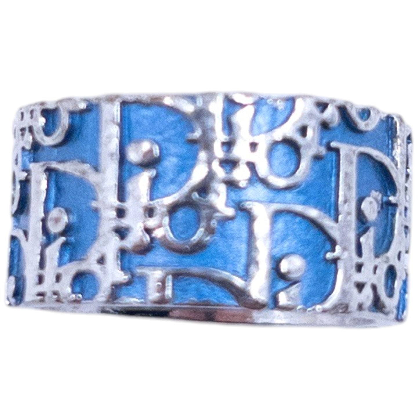 Vintage 2000s Dior By John Galliano Monogram Number Ring