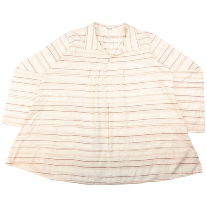 Vintage Plantation By Issey Miyake Striped Button Up Shirt Size M