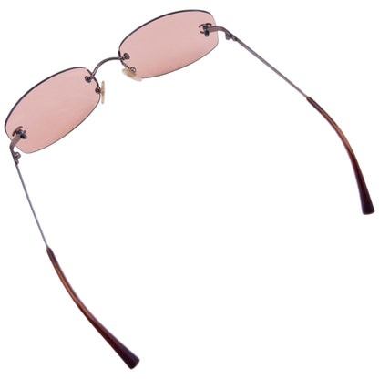 Vintage 2000s Chanel Rimless Sunglasses