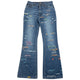 Vintage 2000s Dolce & Gabbana Distressed Denim Jeans Womens Size W26