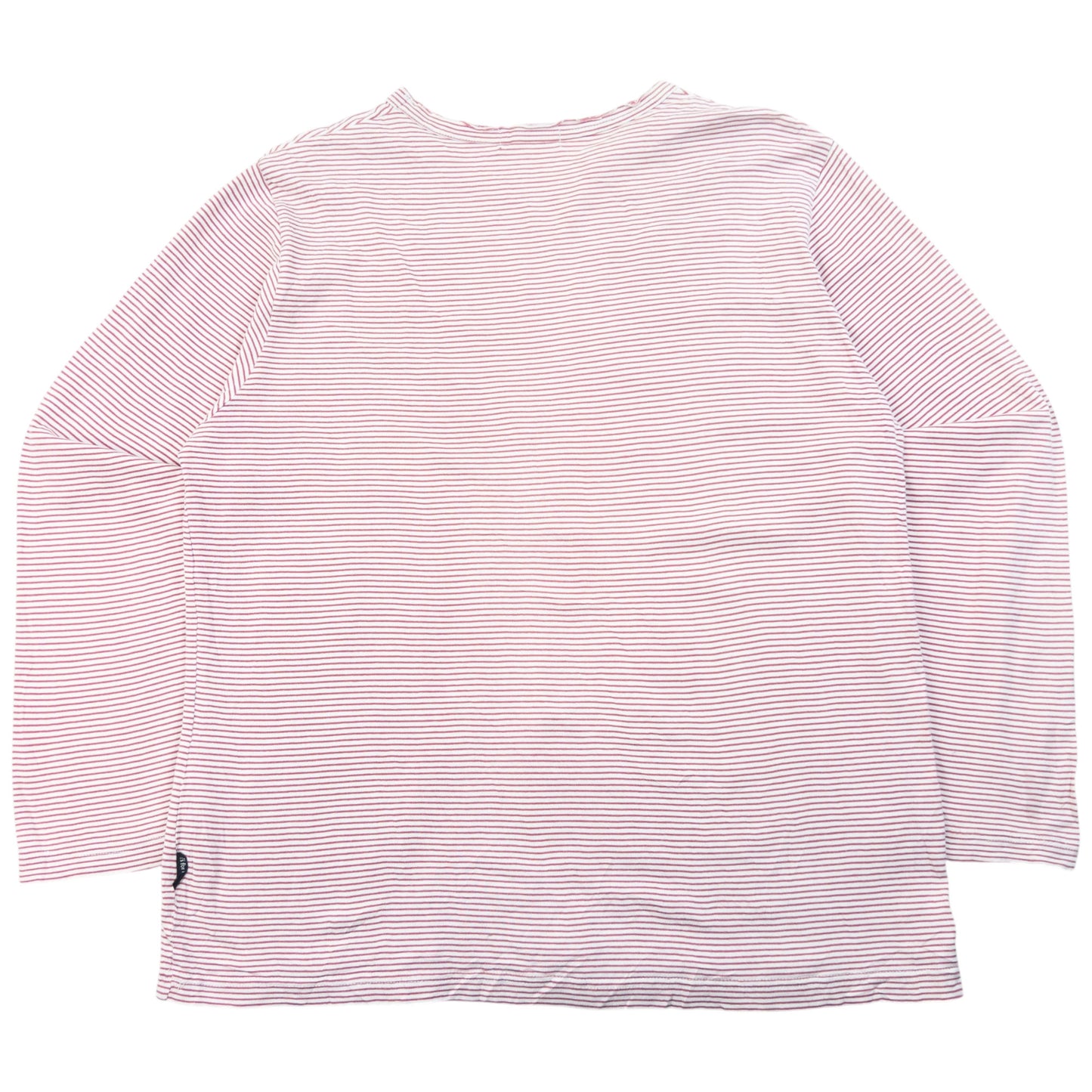 Vintage 90s Yohji Yamamoto Striped Long Sleeve T Shirt Womens Size S