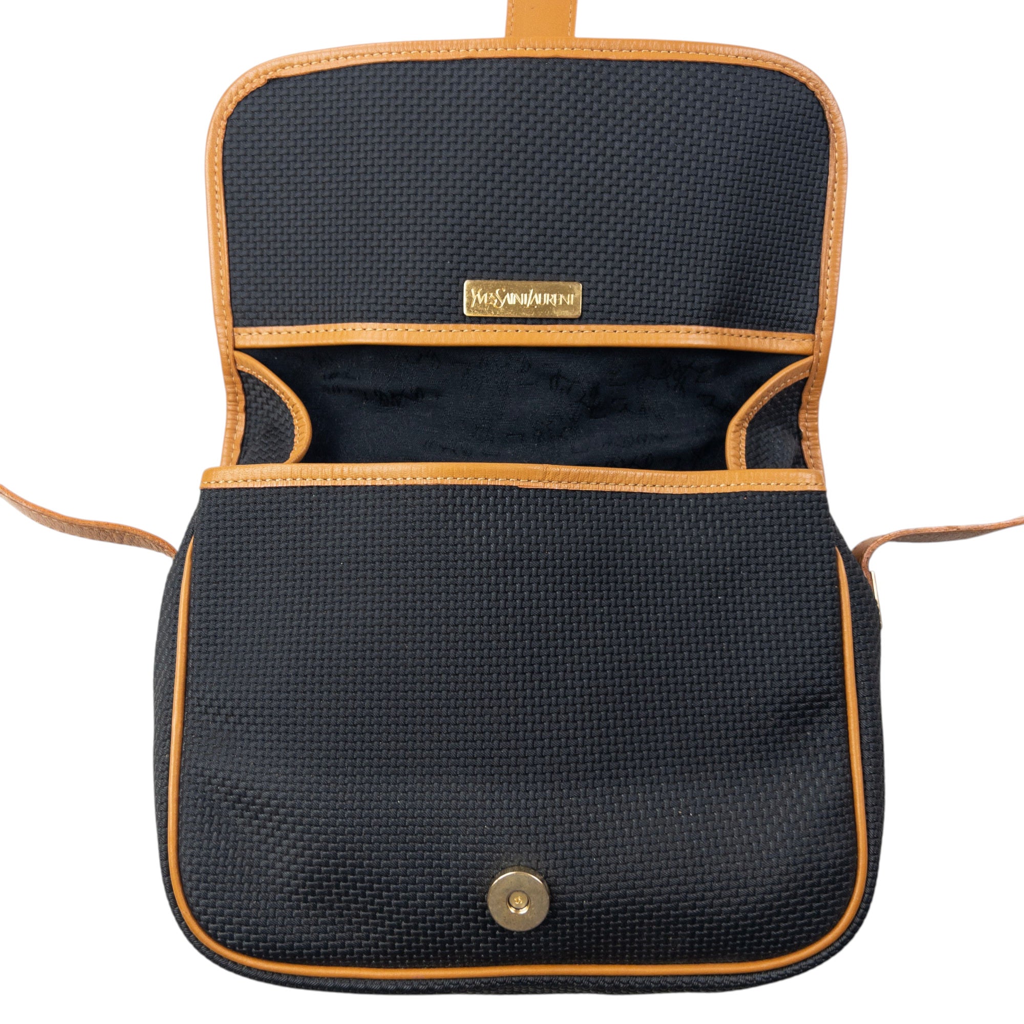 Vintage 80s YSL Yves Saint Laurent Crossbody Bag