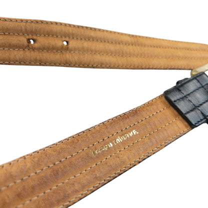 Vintage 90s Issey Miyake Leather Belt Size S