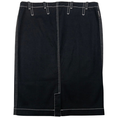 Vintage Armani Jeans Denim Skirt Womens Size W32