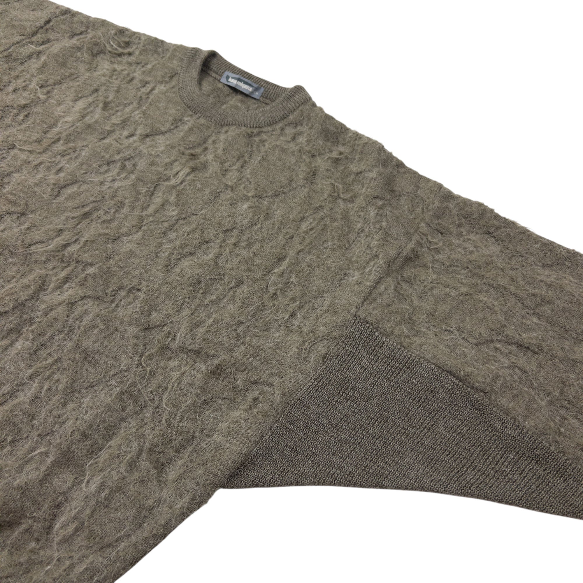 Vintage Issey Miyake Mohair Batwing Sleeve Jumper Size L