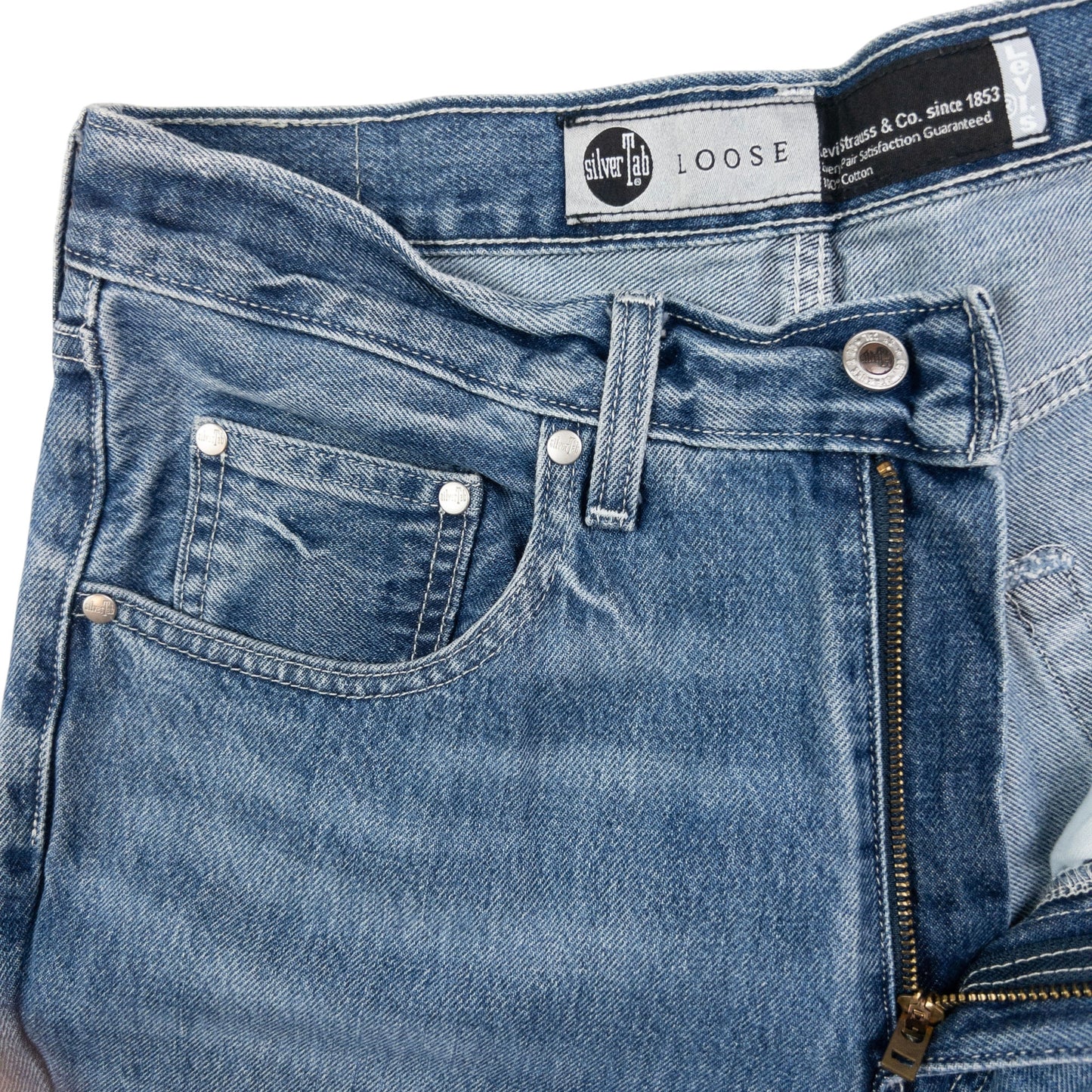Vintage Levi's Silver Tab Loose Denim Jeans Size W34