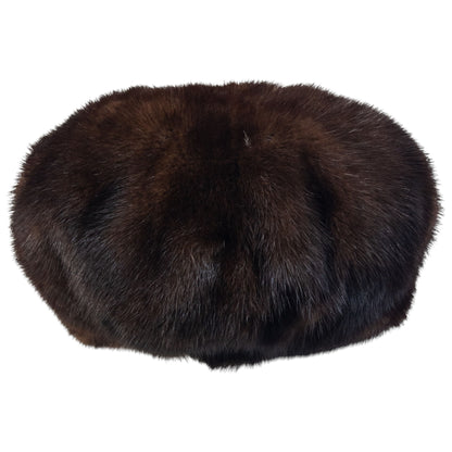 Vintage 90s Dior Fur Hat in brown, photo 6