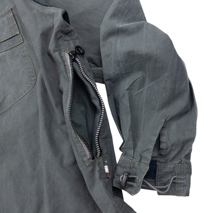 Vintage 1999 Maharishi Asymmetric Zip Up Jacket Size M