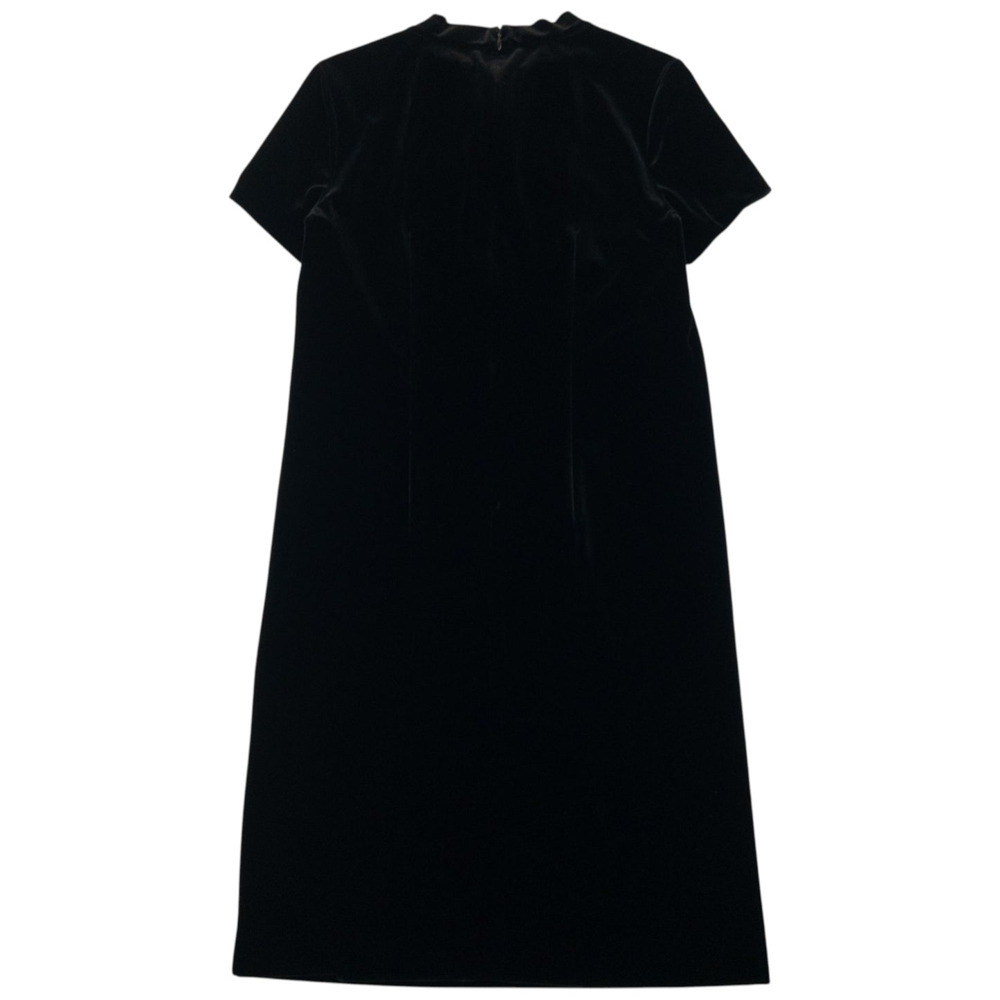 Vintage 90s Balenciaga La Mode Velvet Dress Womens Size S