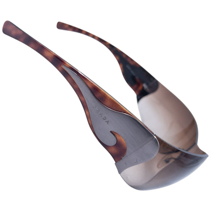 Vintage Prada Tortoise Shell Swirl Sunglasses