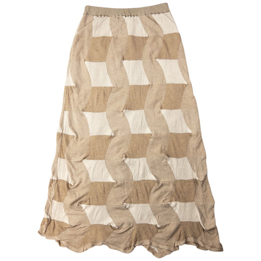 Vintage Plantation By Issey Miyake Maxi Skirt Womens Size M