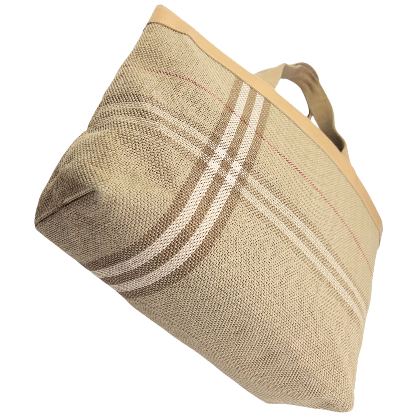 Vintage Burberry Nova Check Woven Shoulder Bag