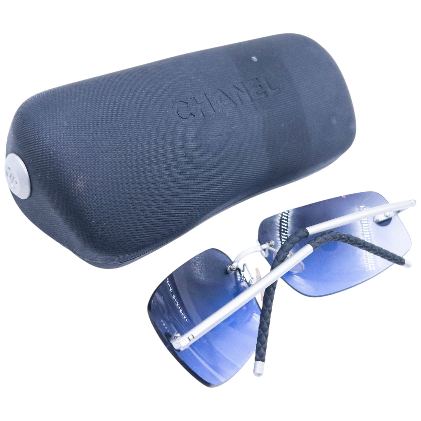 Vintage 2000s Chanel Rimless Sunglasses
