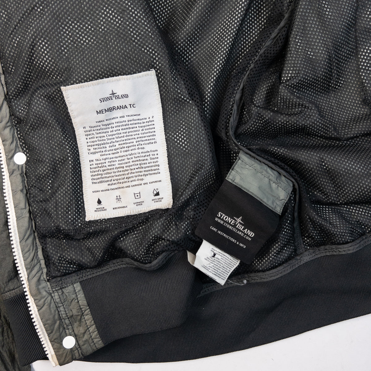 2012 Stone Island Membrana TC Jacket Size L
