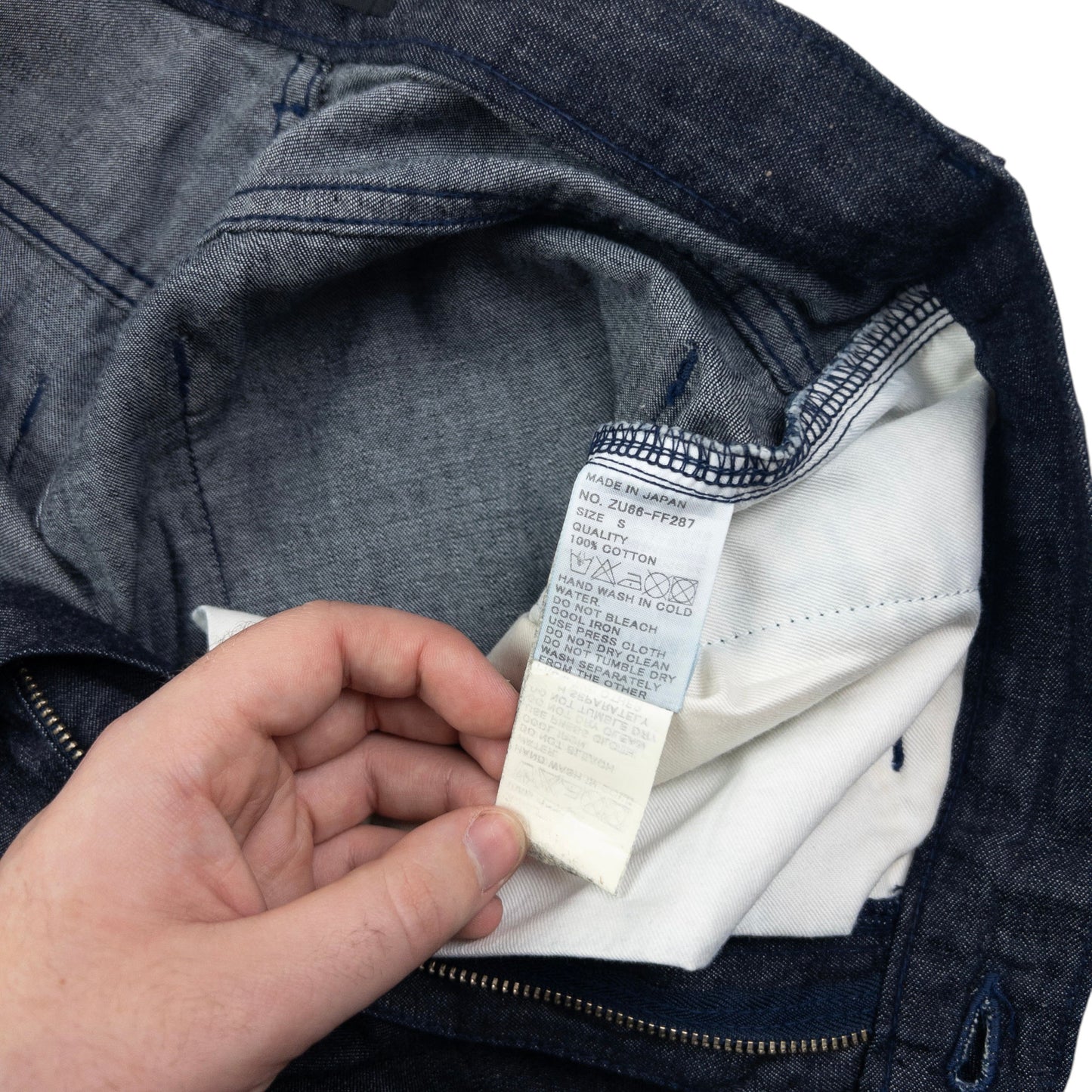 Vintage Cabane De Zucca By Issey Miyake Lightweight Denim Jeans Size W27