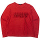Vintage 90s Yohji Yamamoto Ruffle Long Sleeve T Shirt Womens Size S