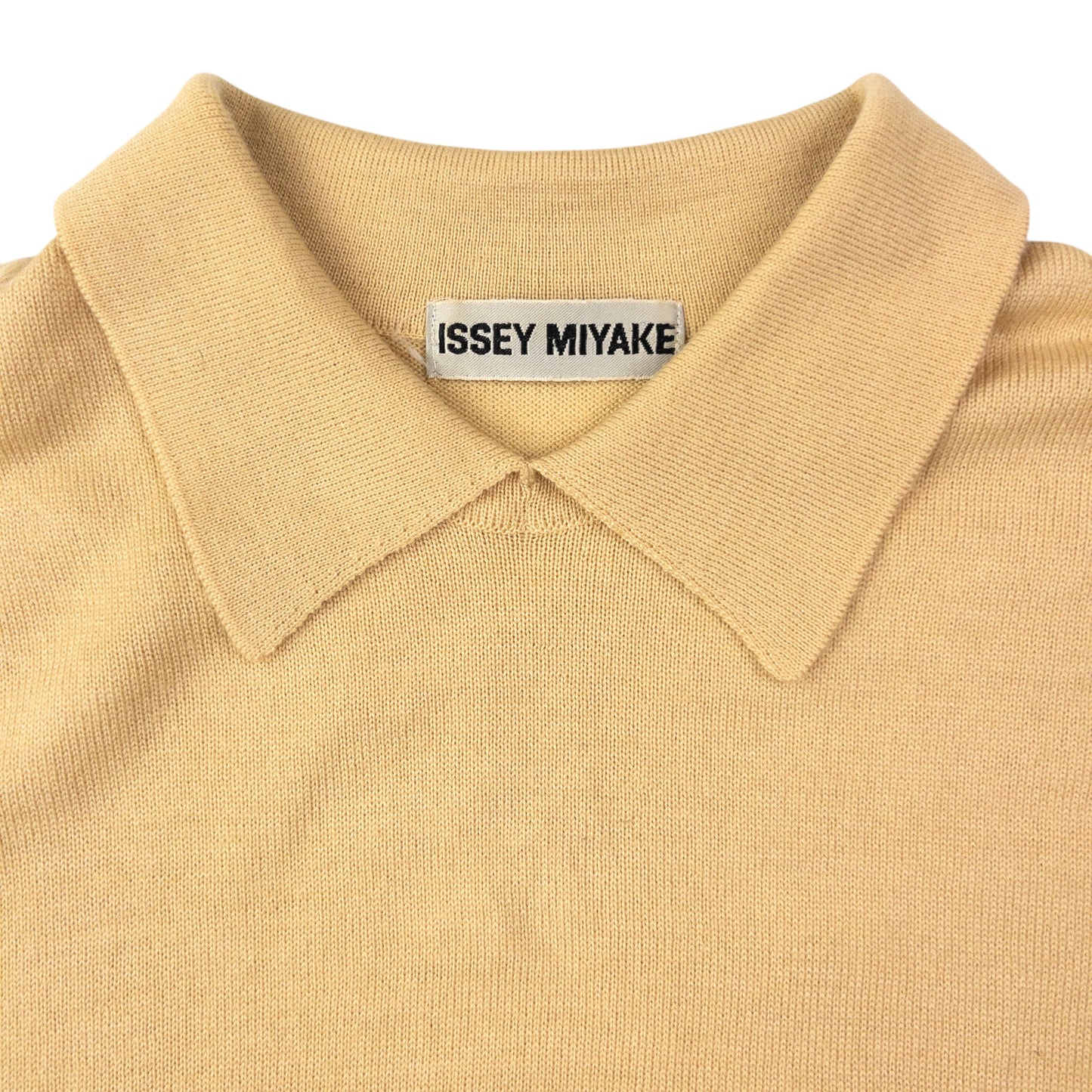 Vintage Issey Miyake Collared Knit Jumper Size S