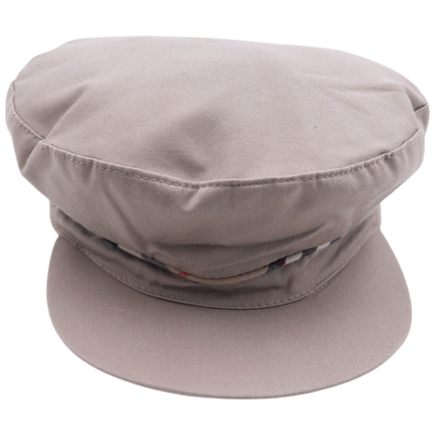 Vintage 80s Burberry Newsboy Hat Size M