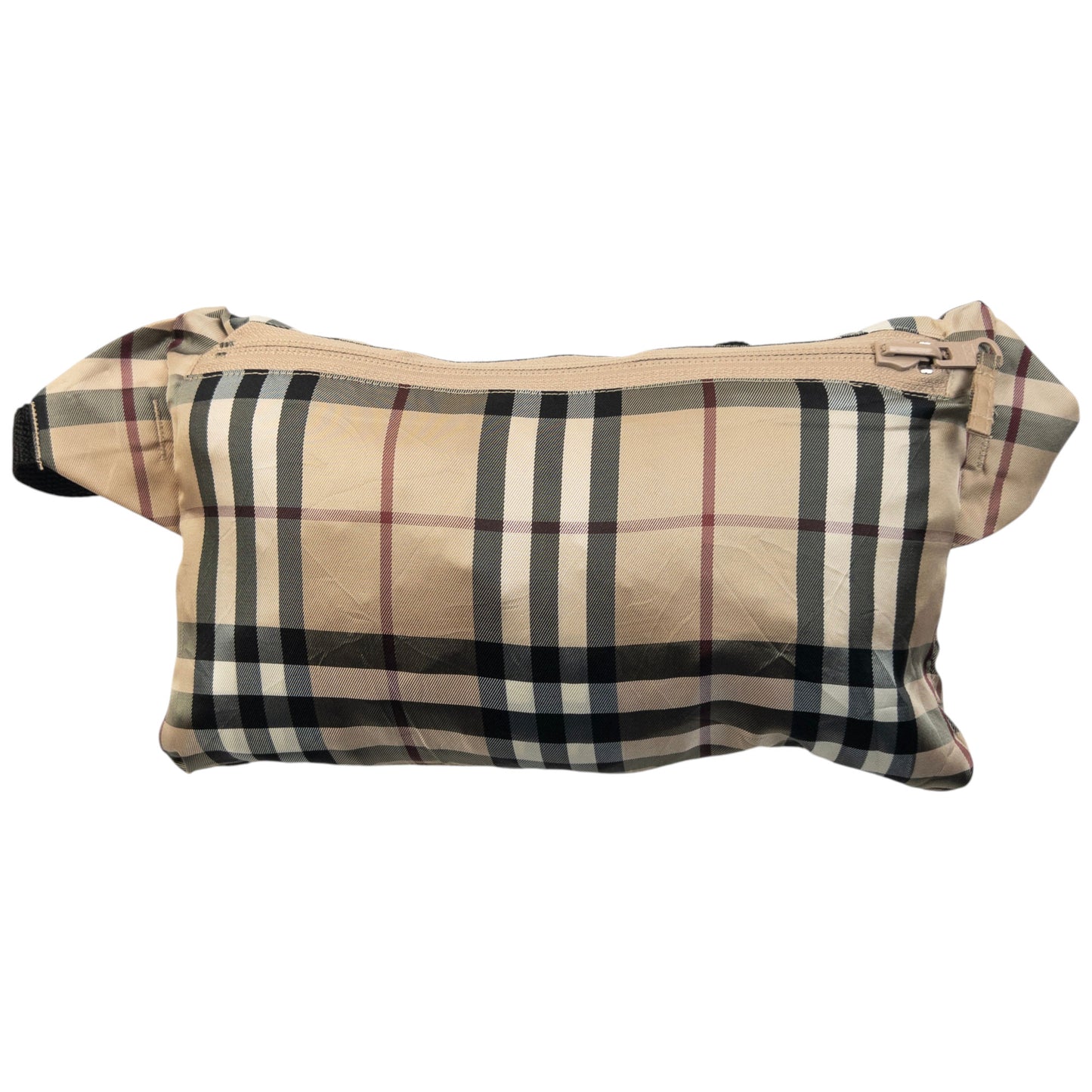 Vintage 2000s Burberry Golf Nova Check Packable Jacket Size L