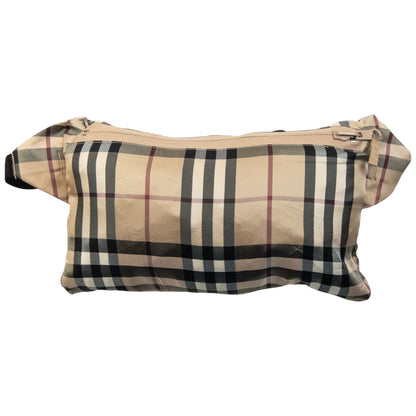 Vintage 2000s Burberry Golf Nova Check Packable Jacket Size L
