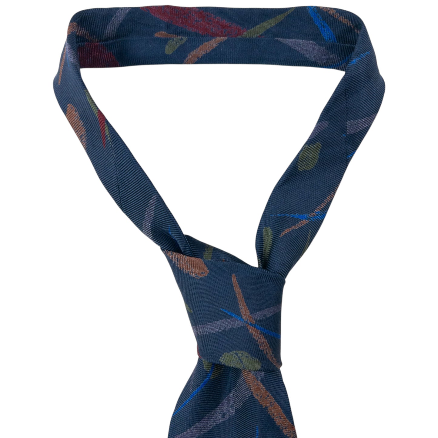 Vintage 90s Issey Miyake Pattern Silk Tie