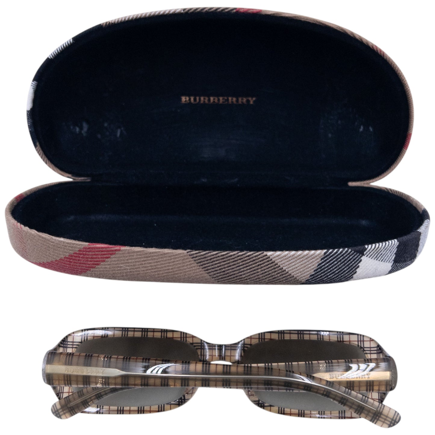 Vintage 2000s Burberry Nova Check Sunglasses
